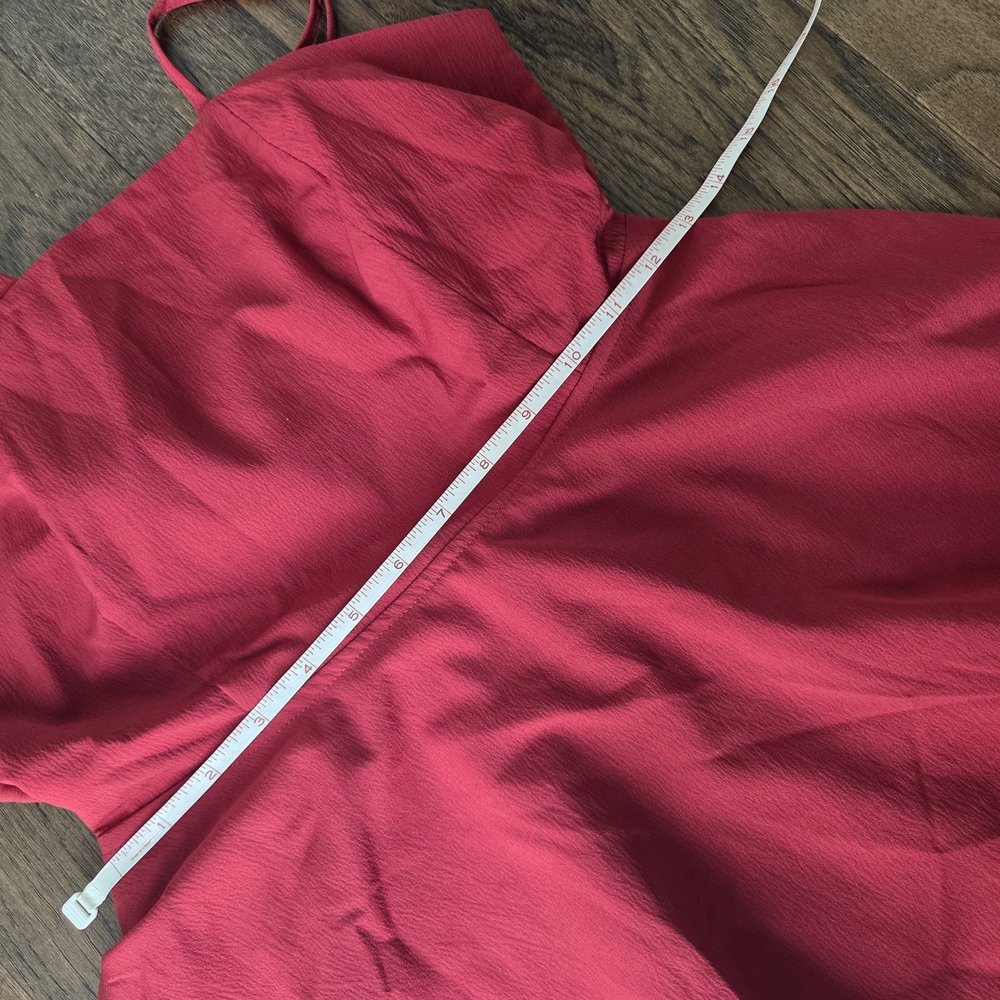 Red Sleeveless Dress Size Small - Picture 6 of 8